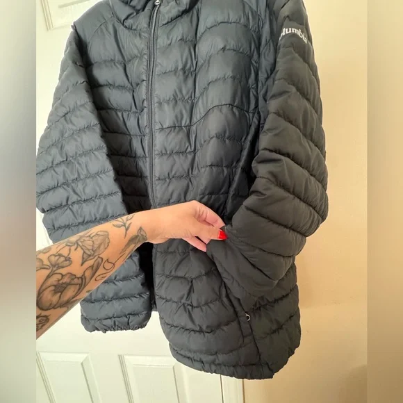 Columbia Charcoal Quilted Jacket - Picture 2 of 5